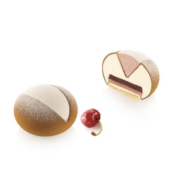 Obrázek 5 produktu SIL FORMA SILIKON bílá - MARITOZZO 135 pr.68mm, v.40mm + pr.68, v.31mm; set 2ks