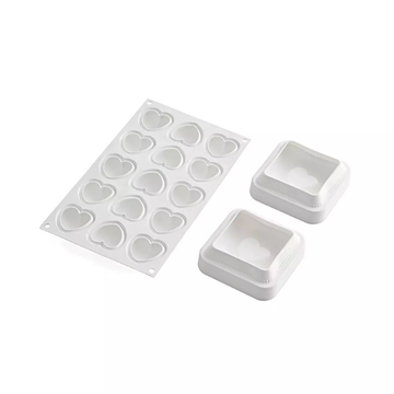 Obrázek 2 produktu SIL FORMA SILIKON bílá - TI VOGLIO BENE 270 100x100mm v.30mm 270ml