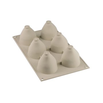 Obrázek 1 produktu SIL FORMA SILIKON bílá - FRAGOLA 95 (jahoda) Ø59mm v.61mm 95ml