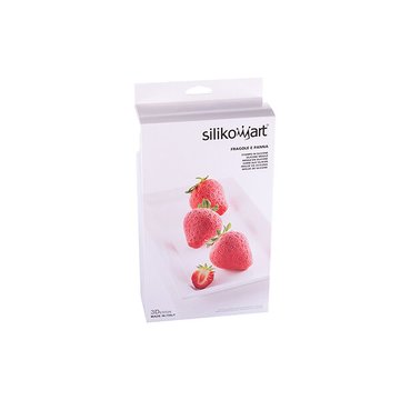 Obrázek 2 produktu SIL FORMA SILIKON bílá - FRAGOLA 95 (jahoda) Ø59mm v.61mm 95ml