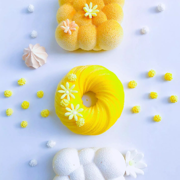 Obrázek 2 produktu SIL FORMA SILIKON bílá - MINI INTRECCIO 105 Ø75mm v.35mm 105ml