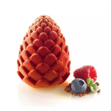 Obrázek 7 produktu SIL FORMA SILIKON bílá - FORESTA 110 (šiška,ananas) Ø60mm v.73mm 110ml