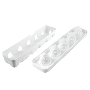 Obrázek 1 produktu SIL FORMA SILIKON bílá - FORESTA 110 (šiška,ananas) Ø60mm v.73mm 110ml