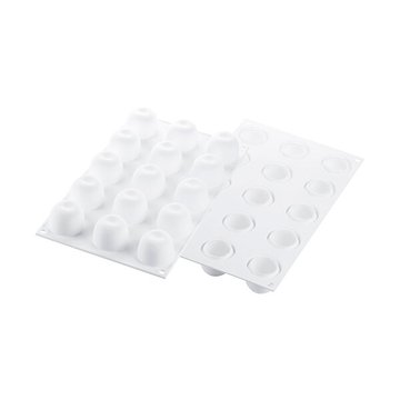 Obrázek 5 produktu SIL FORMA SILIKON bílá - MELA CILIEGIA PESCA 30 (jablko, třešeň, broskev) Ø39mm v.30mm 30ml