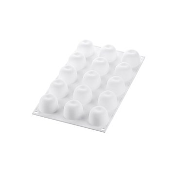 Obrázek 2 produktu SIL FORMA SILIKON bílá - MELA CILIEGIA PESCA 30 (jablko, třešeň, broskev) Ø39mm v.30mm 30ml