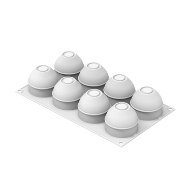 Obrázek 6 produktu SIL FORMA SILIKON bílá - TRUFFLES 120 (koule) Ø62mm v.52mm 120ml