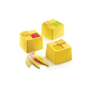 Obrázek 1 produktu SIL FORMA SILIKON bílá - 4 KUADRO 150 60x60mm v.50mm 150ml