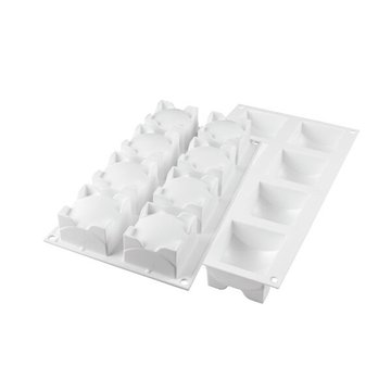 Obrázek 3 produktu SIL FORMA SILIKON bílá - SQUARE SPHERE 110 60x60mm v.39mm 110ml