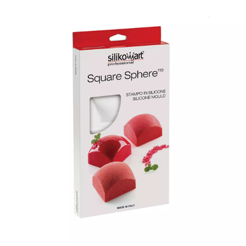 Obrázek 2 produktu SIL FORMA SILIKON bílá - SQUARE SPHERE 110 60x60mm v.39mm 110ml