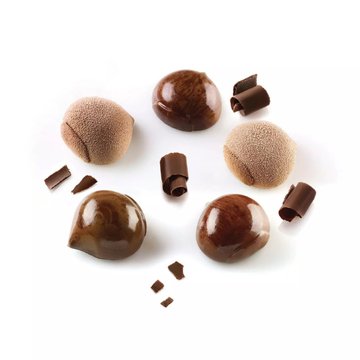 Obrázek 1 produktu SIL FORMA SILIKON bílá - MARRON GLACE 30 (kaštan) 47x48mm v.25mm 30ml