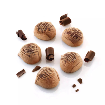 Obrázek 3 produktu SIL FORMA SILIKON bílá - MARRON GLACE 30 (kaštan) 47x48mm v.25mm 30ml