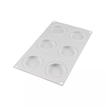 Obrázek 2 produktu SIL FORMA SILIKON bílá - DECOR ROUND 50 pr.67mm v.15mm 50ml 1ks