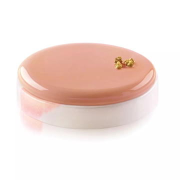 Obrázek 3 produktu SIL FORMA SILIKON bílá - DECOR ROUND 230 pr.122mm v.20mm 230ml 1ks