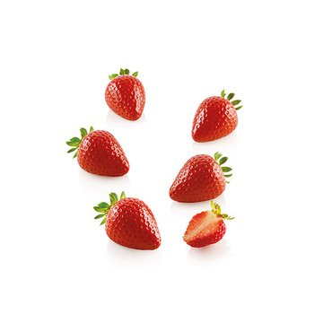 Obrázek 6 produktu SIL FORMA SILIKON bílá - FRAGOLA 30 (jahoda) 48x37mm v.33mm