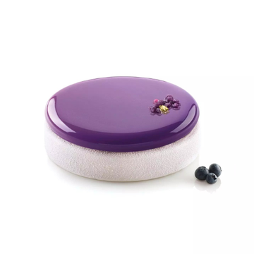 Obrázek 1 produktu SIL FORMA SILIKON bílá - DECOR ROUND 140 pr.105mm v.17mm 140ml 1ks