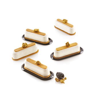 Obrázek 4 produktu SIL FORMA SILIKON bílá - CAROLINE 30 (eclair) 82x23 mm v.21mm 30ml