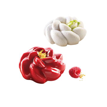 Obrázek 1 produktu SIL FORMA SILIKON bílá - FLEUR 90  Ø74mm 90ml