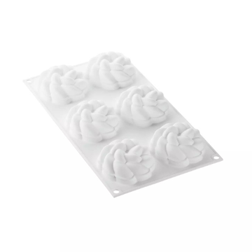 Obrázek 6 produktu SIL FORMA SILIKON bílá - FLEUR 90  Ø74mm 90ml