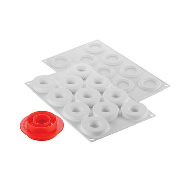 Obrázek 2 produktu SIL FORMA SILIKON bílá - LOOP 32 pr.60mm v.13mm 32ml + vykrajovač