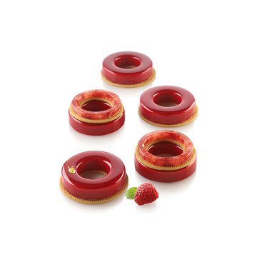 Obrázek 6 produktu SIL FORMA SILIKON bílá - LOOP 32 pr.60mm v.13mm 32ml + vykrajovač
