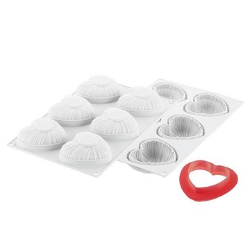 Obrázek 4 produktu SIL FORMA SILIKON bílá - LOVELY 110 82x77mm v.31mm 110ml