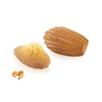 Obrázek 6 produktu SIL FORMA SILIKON bílá - MADELEINE XL 95 11,7x7cm v. 2,2cm 4ks