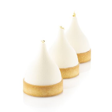 Obrázek 1 produktu SIL FORMA SILIKON bílá - VEGA 90 Ø64mm v.68mm 8ks