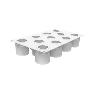 Obrázek 3 produktu SIL FORMA SILIKON bílá - CILINDRO 3D 100 pr.50mm v.55mm 100ml