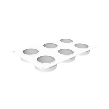 Obrázek 3 produktu SIL FORMA SILIKON bílá - NEVE 110 (vločka)  Ø70mm v.30mm 110ml