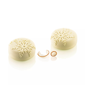 Obrázek 2 produktu SIL FORMA SILIKON bílá - NEVE 110 (vločka)  Ø70mm v.30mm 110ml