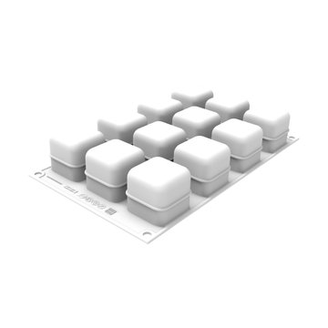 Obrázek 3 produktu SIL FORMA SILIKON bílá - CUBO3D 85 45x45mm v.45mm 85ml