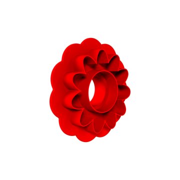 Obrázek 4 produktu SIL FORMA SILIKON bílá - DAISY 60 ø58 v. 41mm + vykrajovátko