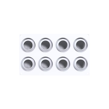 Obrázek 1 produktu SIL FORMA SILIKON bílá - DAISY 60 ø58 v. 41mm + vykrajovátko