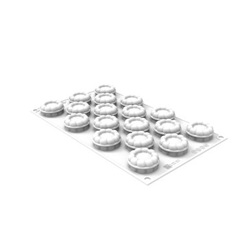 Obrázek 2 produktu SIL FORMA SILIKON bílá - CHARLOTTE XS 16 pr.38mm, v. 18mm 16ml