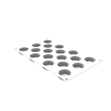 Obrázek 1 produktu SIL FORMA SILIKON bílá - CHARLOTTE XS 16 pr.38mm, v. 18mm 16ml