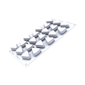 Obrázek 2 produktu SIL FORMA SILIKON bílá - SLICE XS (kus dortu) 14 3,8,2x3,1cm v.2cm 14ml