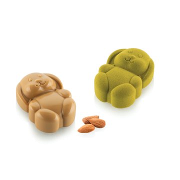 Obrázek 5 produktu SIL FORMA SILIKON bílá - RABBIT 70 76x50mm, v.29mm + vykrajovátko