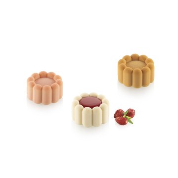 Obrázek 1 produktu SIL FORMA SILIKON bílá - CHARLOTTE 30 pr.45mm, v.25mm