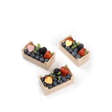 Obrázek 1 produktu DOBLA DEKOR SRDÍČKA MIX BAREV 2,7x2,7cm 312 ks