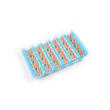 Obrázek 1 produktu DOBLA DEKOR MOTÝL RŮŽOVÝ 3,5x3cm 120ks