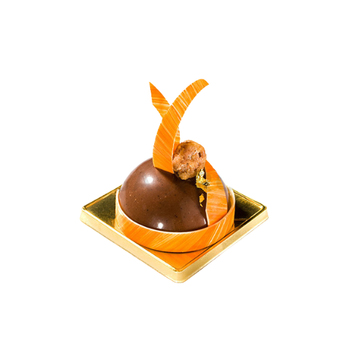 Obrázek 3 produktu SIL FORMA SILIKON terakota - POLOKOULE Ø80mm v.40mm 120ml 5ks