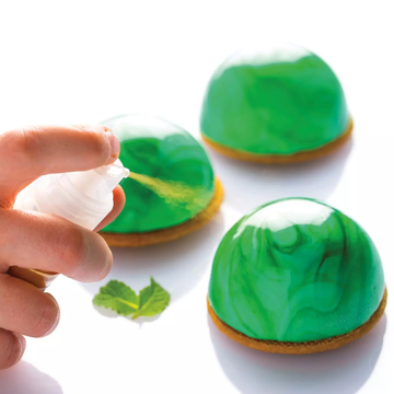 Obrázek 2 produktu SIL FORMA SILIKON terakota - POLOKOULE Ø80mm v.40mm 120ml 5ks