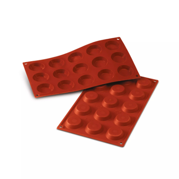 Obrázek 1 produktu SIL FORMA SILIKON terakota - TARTALETKA Ø45mm v.10mm 20ml 15ks