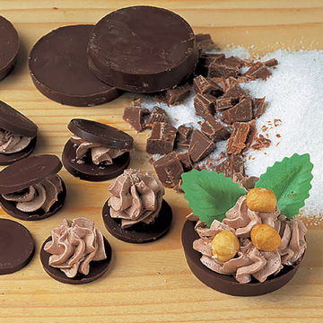 Obrázek 3 produktu SIL FORMA SILIKON terakota - FLORENTINKA Ø60mm v.12mm 35ml 8ks