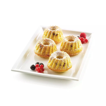 Obrázek 1 produktu SIL FORMA SILIKON terakota - BÁBOVKY Ø70mm v.36mm 80ml 6ks