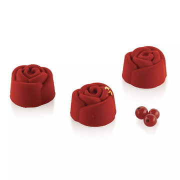 Obrázek 1 produktu SIL FORMA SILIKON terakota - RŮŽE Ø44mm v.27mm 23ml 15ks