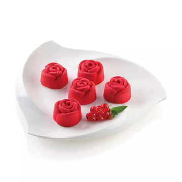 Obrázek 3 produktu SIL FORMA SILIKON terakota - RŮŽE Ø44mm v.27mm 23ml 15ks