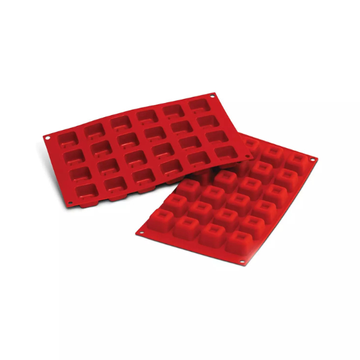 Obrázek 2 produktu SIL FORMA SILIKON terakota - SAVARIN ČTVEREC 35x35mm v.21,5mm 16ml 24ks