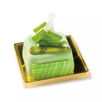 Obrázek 2 produktu SIL FORMA SILIKON terakota - SAVARIN ČTVEREC 65x65mm v.26mm 73ml 8ks
