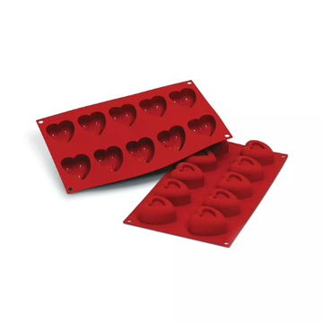 Obrázek 1 produktu SIL FORMA SILIKON terakota - SAVARIN SRDCE 48x54mm v.27mm 45ml 10ks